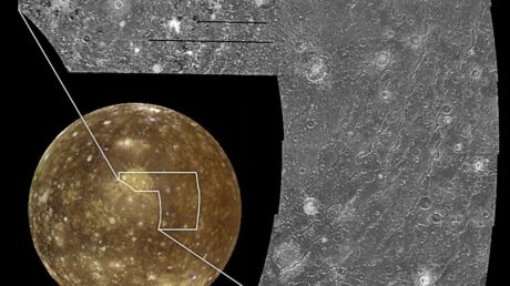 JWST Изучает Древние Шрамы Каллисто: Новые Открытия На Луне Юпитера